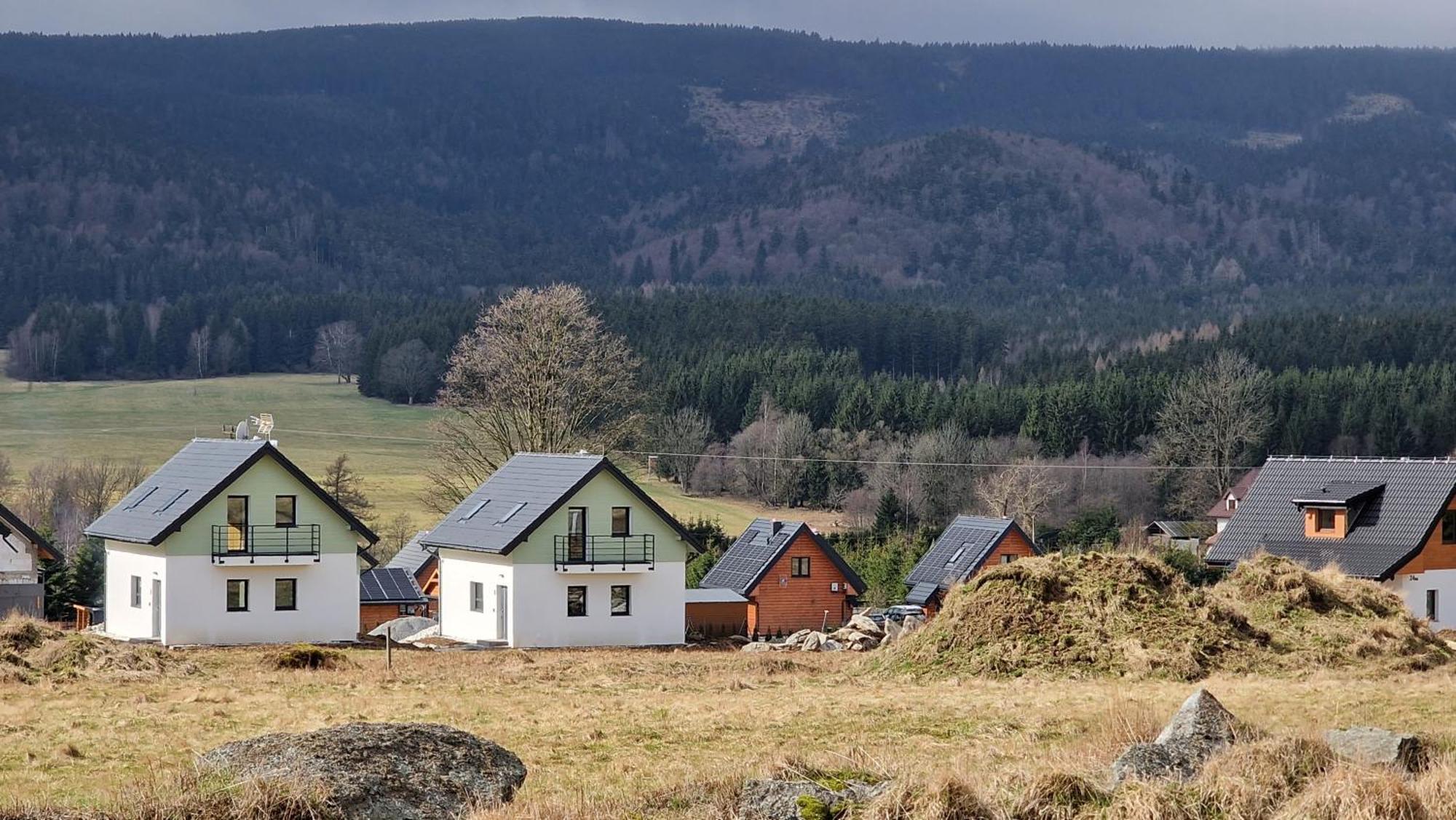 All Season Klimatyzowany Dom Przy Szlaku Z Prywatnym Tarasem I Widokiem Na Gory Orlickie - Sudety Sauna&Jacuzzi, Skalne Miasto Lasowka Zewnętrze zdjęcie