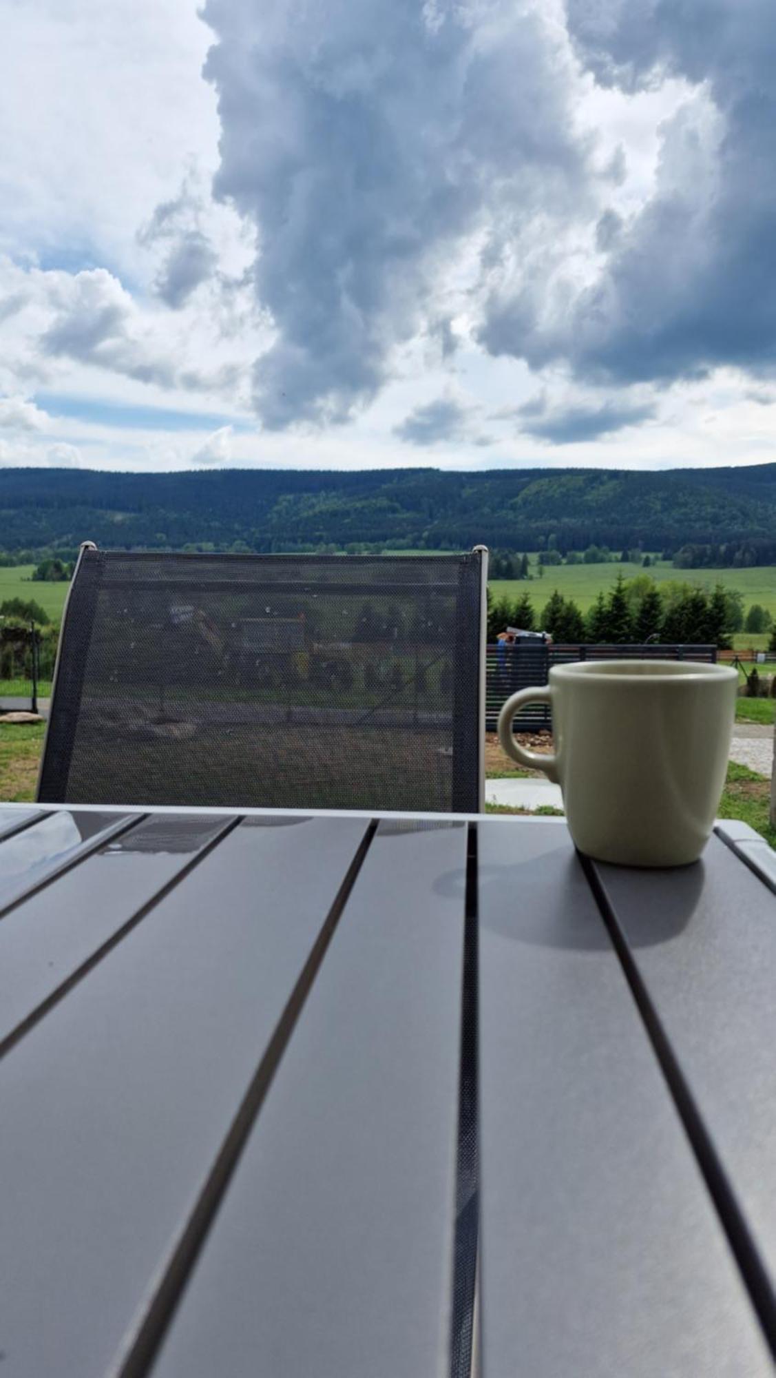 All Season Klimatyzowany Dom Przy Szlaku Z Prywatnym Tarasem I Widokiem Na Gory Orlickie - Sudety Sauna&Jacuzzi, Skalne Miasto Lasowka Zewnętrze zdjęcie