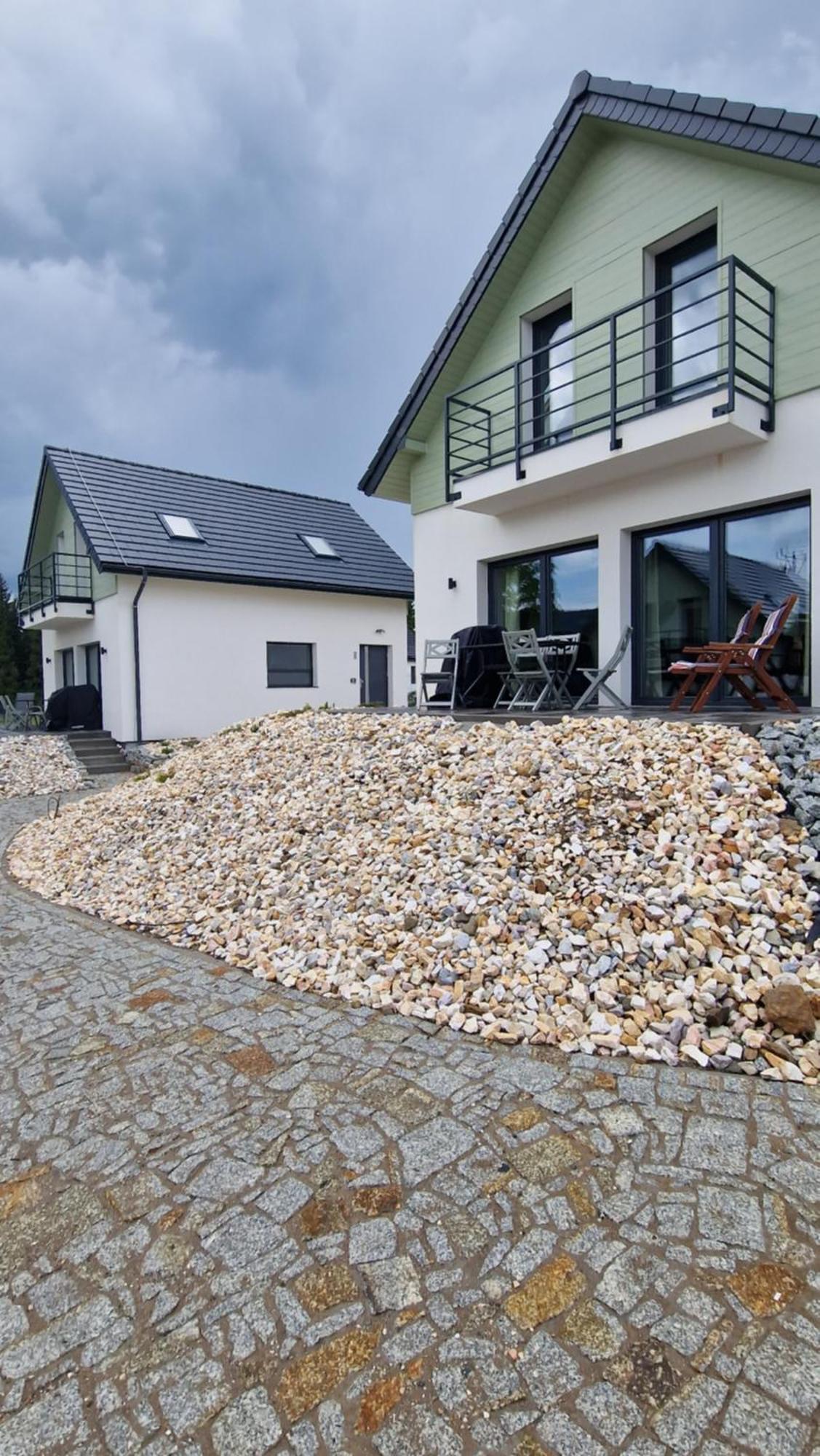 All Season Klimatyzowany Dom Przy Szlaku Z Prywatnym Tarasem I Widokiem Na Gory Orlickie - Sudety Sauna&Jacuzzi, Skalne Miasto Lasowka Zewnętrze zdjęcie